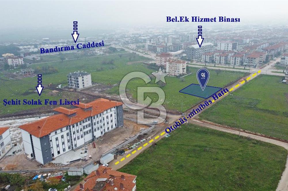 CB KİNG'DEN PAŞAALANI MAHALLESİ KONUT İMARLI SATILIK ARSA