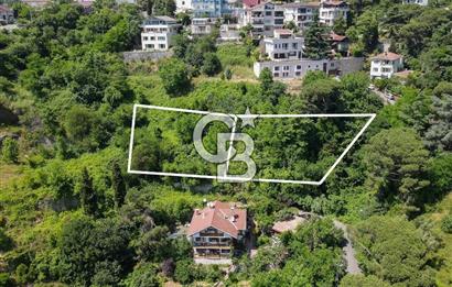 Fırsat Satılık 459m2 Arsa Sarıyer Haydar Doğu Sk. Deniz Manzaralı-Bahçe