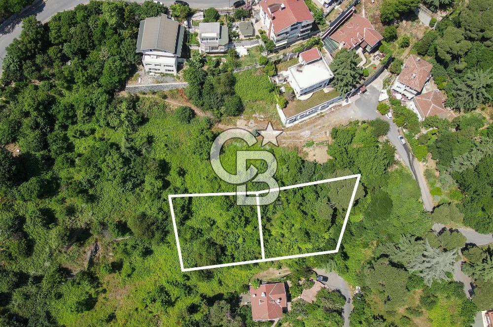 Fırsat Satılık 541m2 Arsa Sarıyer Haydar Doğu Sk. Deniz Manzaralı-Bahçe