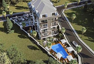 Alanya Payallarda Butik Havuzlu BİNA' da 1+1 daire Hemen Tapu - 1 - 319906