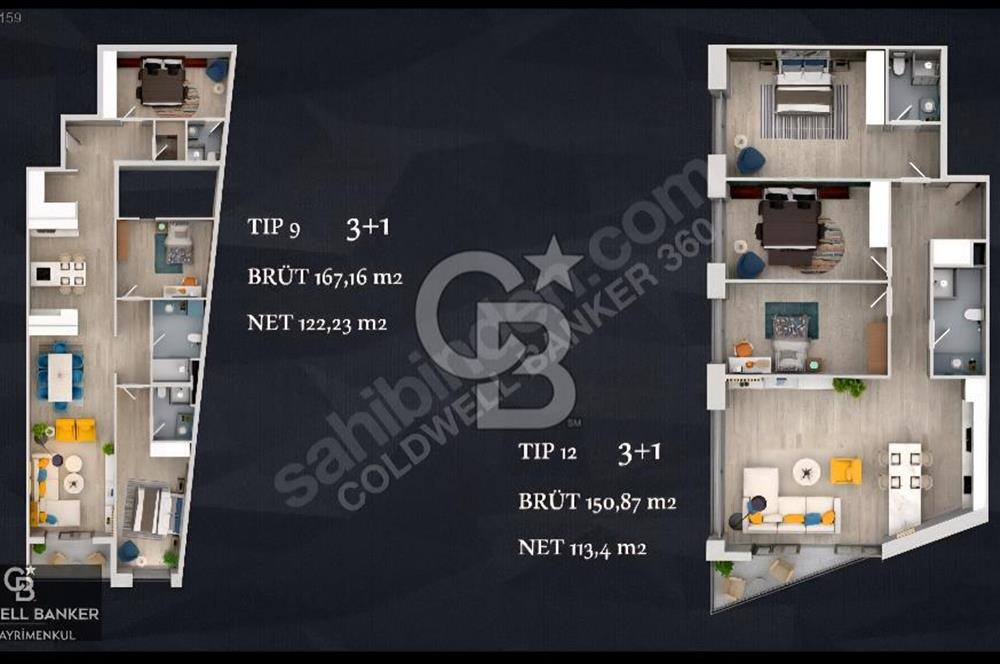 İZMİR ALSANCAK'TA DENİZ MANZARALI 3+1 SATILIK DAİRE