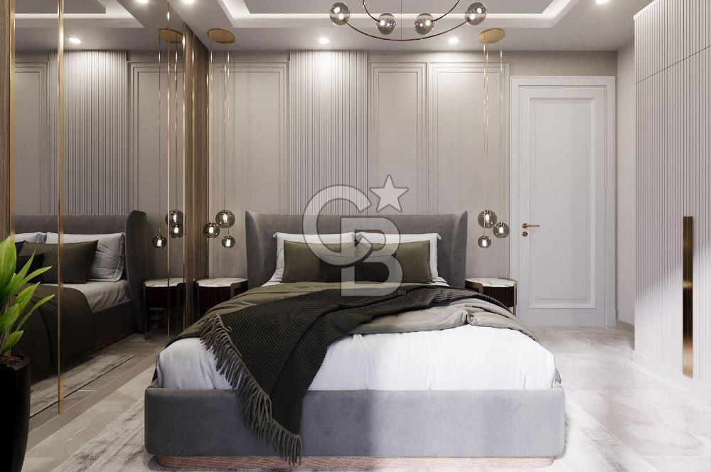 Alanya Türkler 4+1 Tripleks Lüks Villa Müstakil Havuzlu 