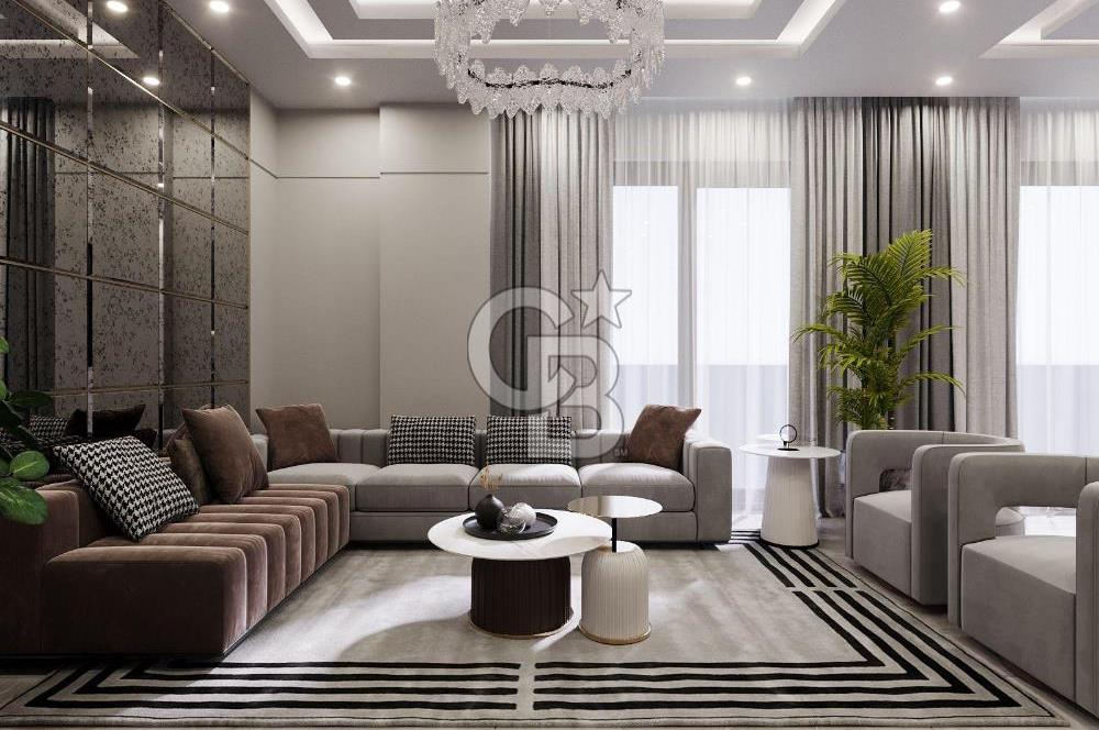 Alanya Türkler 4+1 Tripleks Lüks Villa Müstakil Havuzlu 