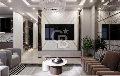 Alanya Türkler 4+1 Tripleks Lüks Villa Müstakil Havuzlu 