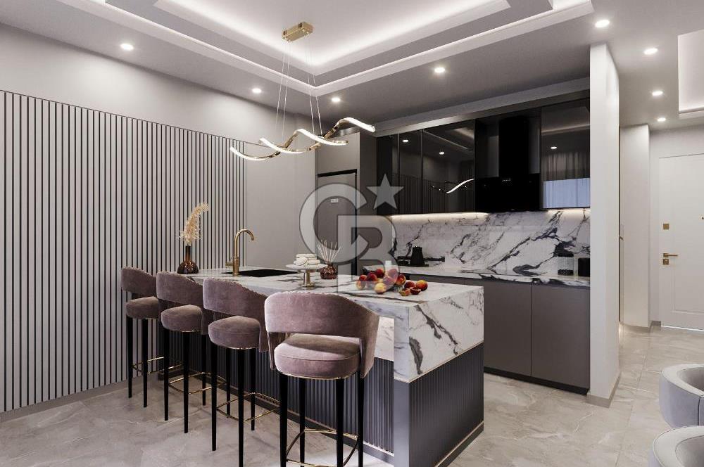 Alanya Türkler 4+1 Tripleks Lüks Villa Müstakil Havuzlu 