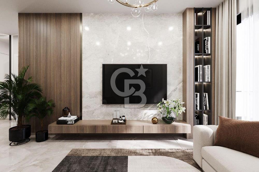 Alanya Türkler 4+1 Tripleks Lüks Villa Müstakil Havuzlu 