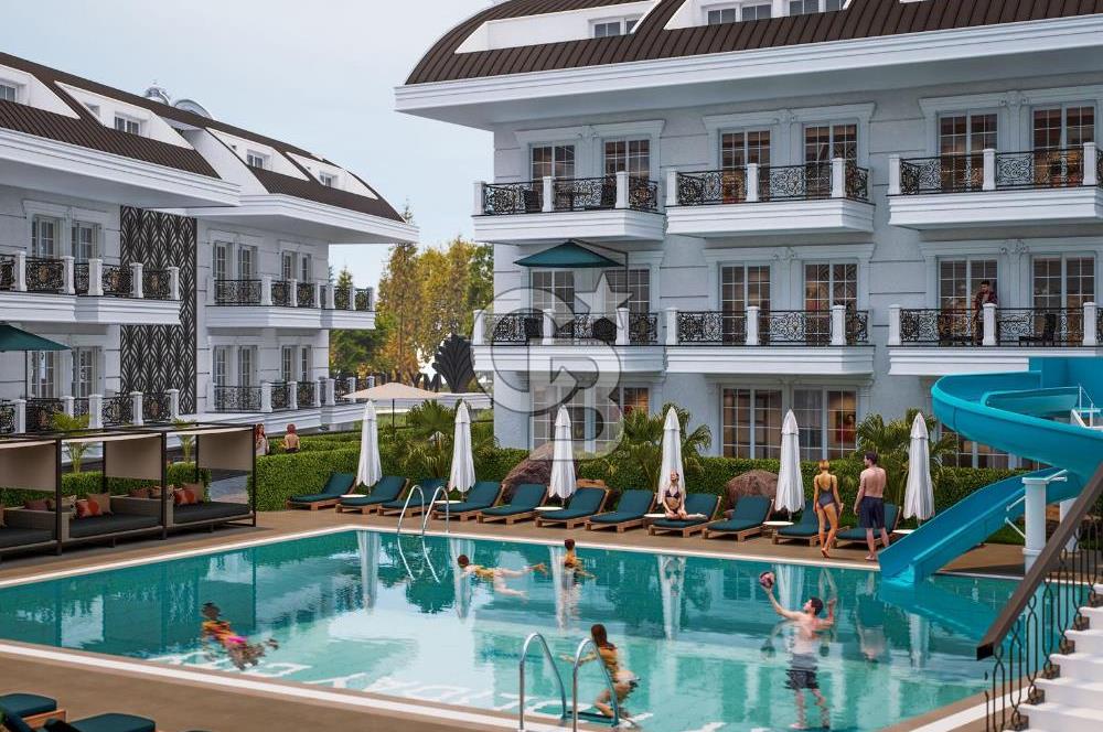 Alanya Türkler 4+1 Tripleks Lüks Villa Müstakil Havuzlu 