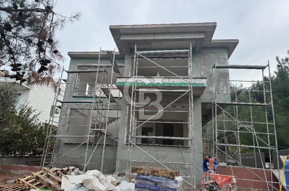 ÇANAKKALE GÜZELYALI TAM MÜSTAKİL YAPIM AŞAMASINDA 4+1 VİLLA 