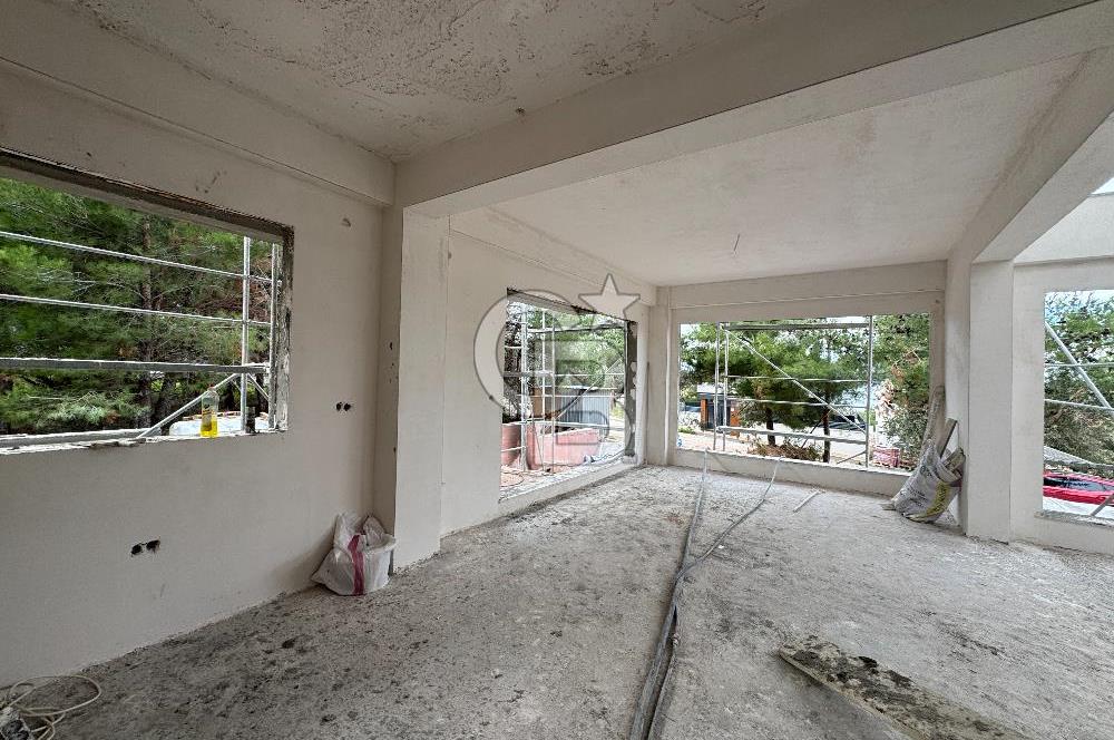 ÇANAKKALE GÜZELYALI TAM MÜSTAKİL YAPIM AŞAMASINDA 4+1 VİLLA 