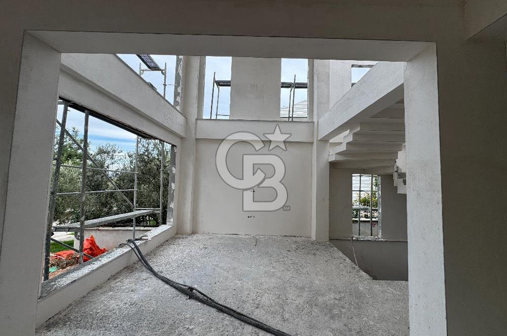 ÇANAKKALE GÜZELYALI TAM MÜSTAKİL YAPIM AŞAMASINDA 4+1 VİLLA 