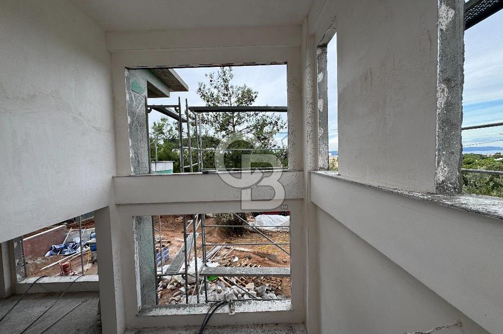 ÇANAKKALE GÜZELYALI TAM MÜSTAKİL YAPIM AŞAMASINDA 4+1 VİLLA 