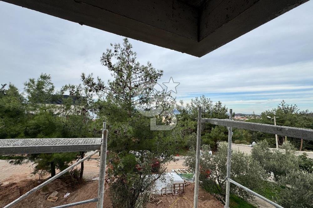 ÇANAKKALE GÜZELYALI TAM MÜSTAKİL YAPIM AŞAMASINDA 4+1 VİLLA 