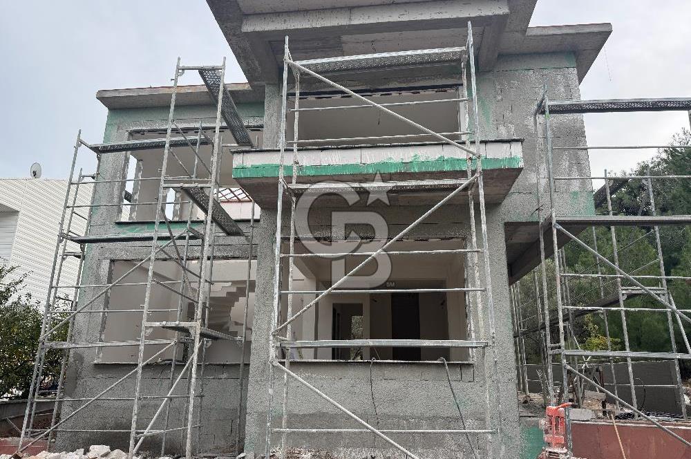 ÇANAKKALE GÜZELYALI TAM MÜSTAKİL YAPIM AŞAMASINDA 4+1 VİLLA 