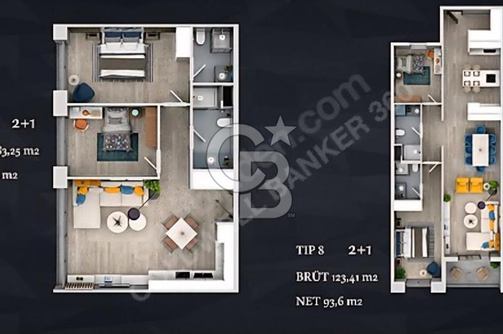 İZMİR ALSANCAK'TA DENİZ MANZARALI 2+1 SATILIK DAİRE