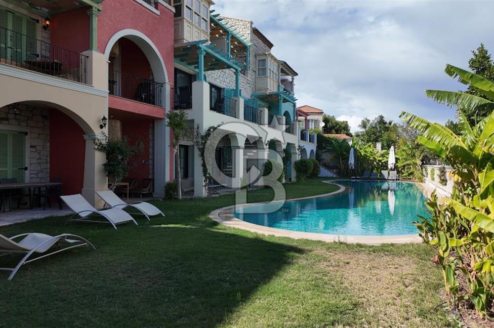 Çeşme Alaçatı Port Satılık Ters Dubleks Full Eşyalı 2+1 Villa