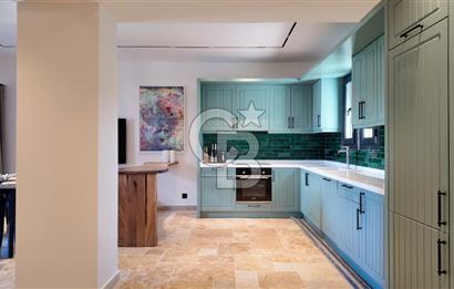 Çeşme Alaçatı Port Satılık Ters Dubleks Full Eşyalı 2+1 Villa