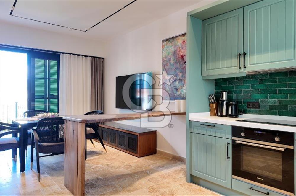 Çeşme Alaçatı Port Satılık Ters Dubleks Full Eşyalı 2+1 Villa