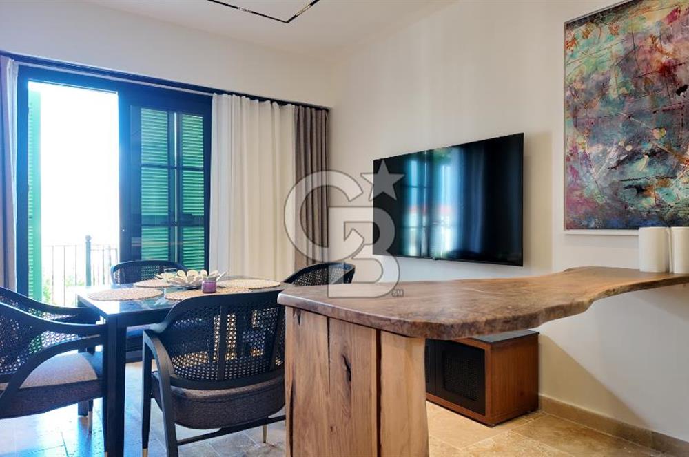 Çeşme Alaçatı Port Satılık Ters Dubleks Full Eşyalı 2+1 Villa