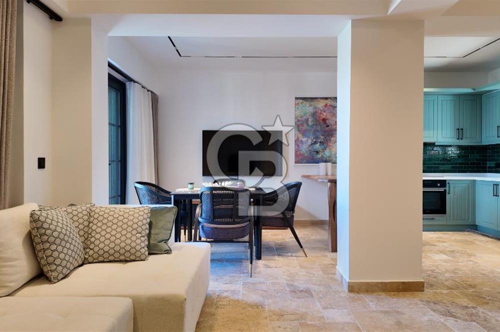 Çeşme Alaçatı Port Satılık Ters Dubleks Full Eşyalı 2+1 Villa