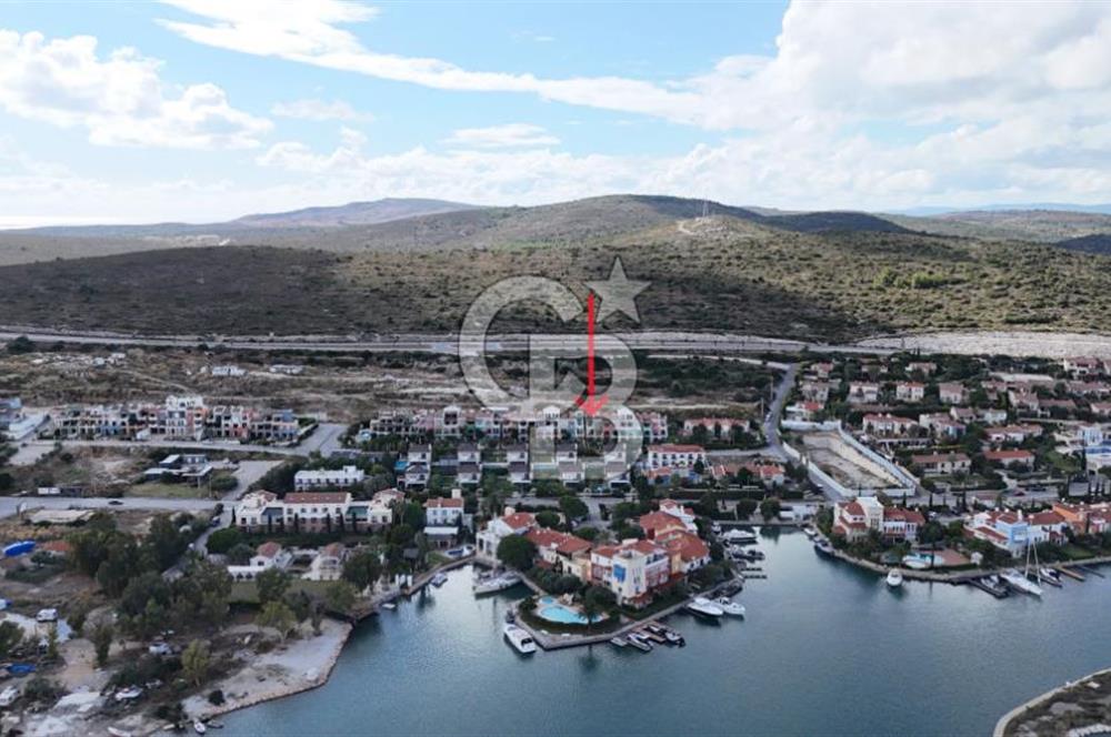 Çeşme Alaçatı Port Satılık Ters Dubleks Full Eşyalı 2+1 Villa