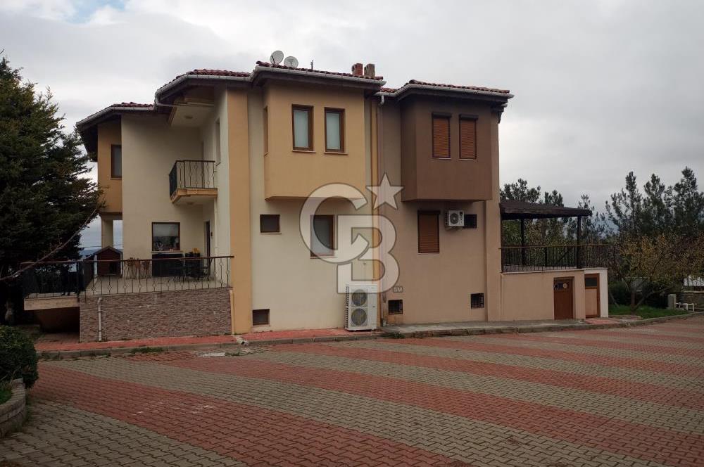 ÇANAKKALE'DE DOĞA İÇİNDE FULL BOĞAZ MANZARALI SATILIK 5+2 VİLLA
