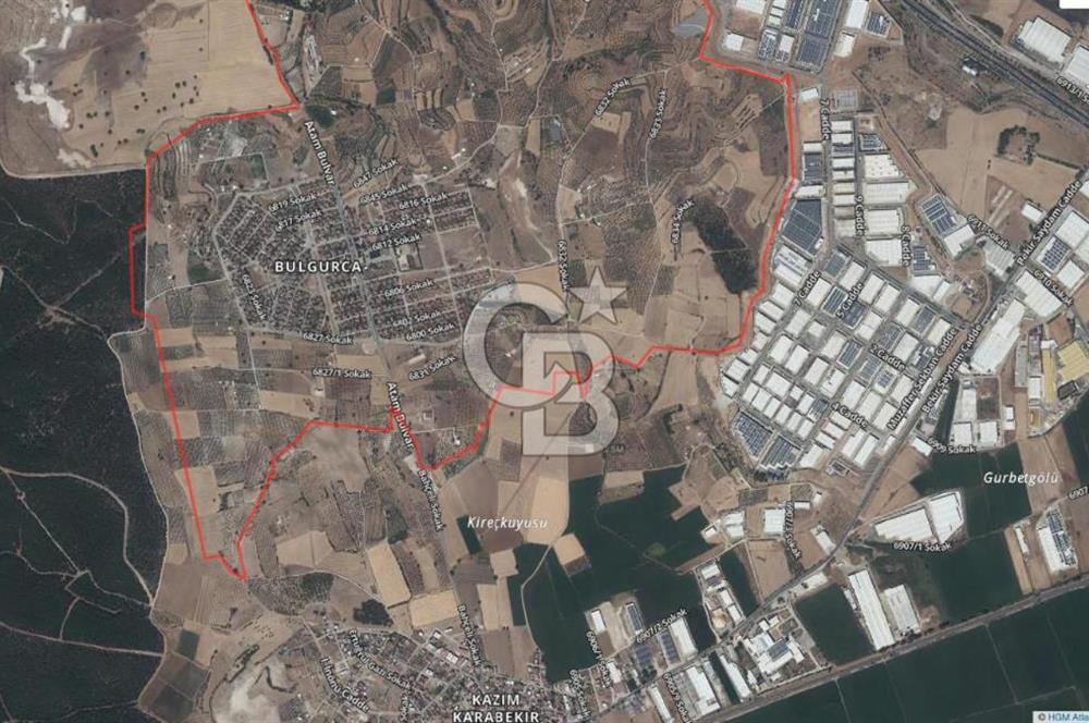 İzmir Menderes İmar Sınırına Yakın Satılık Tarla