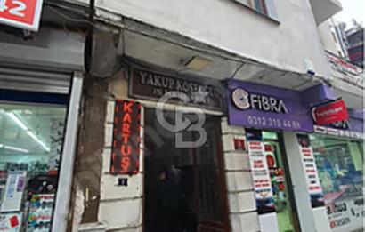 Ulus-Konya Sokak'ta 2400 m² Satılık Ticari Tarihi İş Hanı