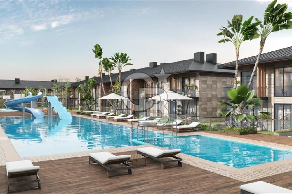 SUN CITY ANTALYADA BAHÇELİ, VİLLA KONFORUNDA 1+1 SATILIK DAİRE