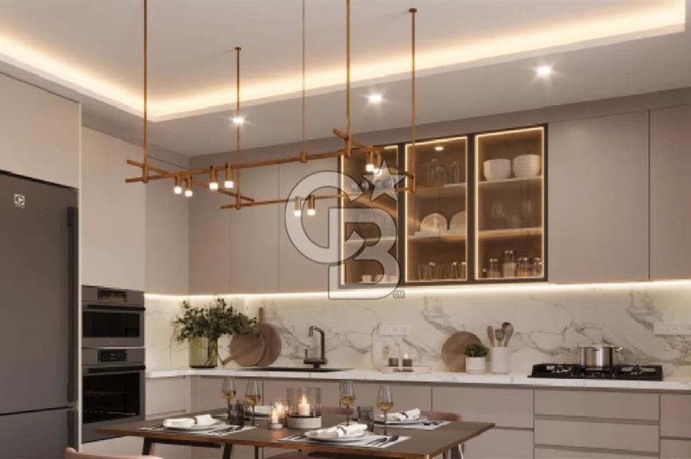 SUN CITY ANTALYADA BAHÇELİ, VİLLA KONFORUNDA 1+1 SATILIK DAİRE