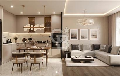 SUN CITY ANTALYADA BAHÇELİ, VİLLA KONFORUNDA 1+1 SATILIK DAİRE