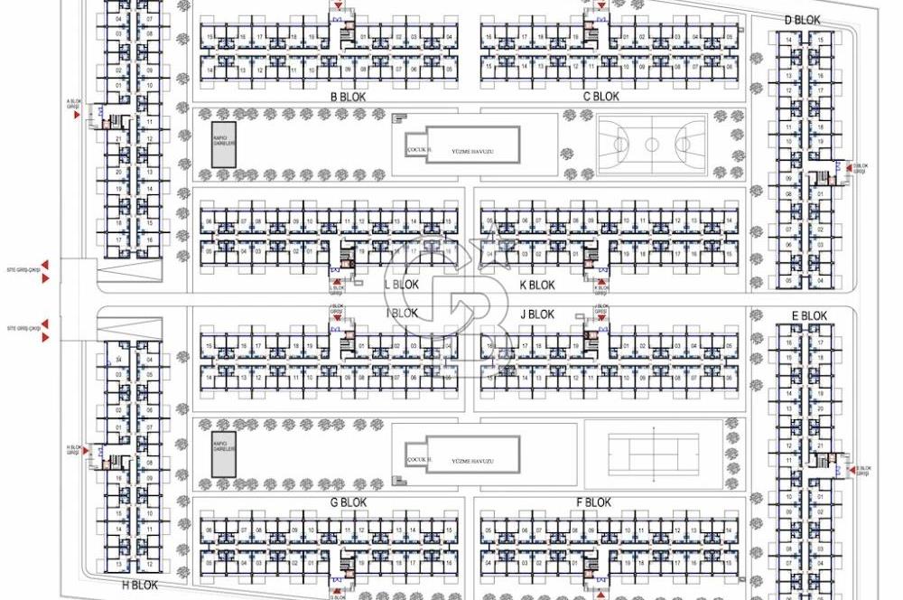 SUN CITY ANTALYADA BAHÇELİ, VİLLA KONFORUNDA 1+1 SATILIK DAİRE