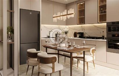 SUN CITY ANTALYADA BAHÇELİ, VİLLA KONFORUNDA 1+1 SATILIK DAİRE