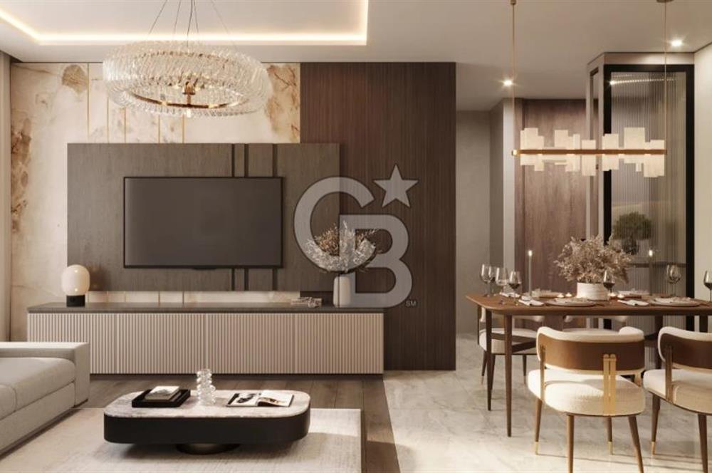 SUN CITY ANTALYADA BAHÇELİ, VİLLA KONFORUNDA 1+1 SATILIK DAİRE