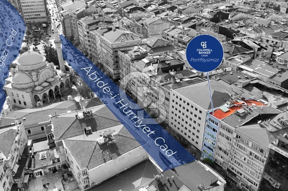 ABİDE-İ HÜRRİYET CADDESİ ÜZERİNDE İÇİ YENİLENMİŞ DAİRE & OFİS
