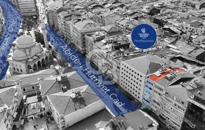 ABİDE-İ HÜRRİYET CADDESİ ÜZERİNDE İÇİ YENİLENMİŞ DAİRE & OFİS