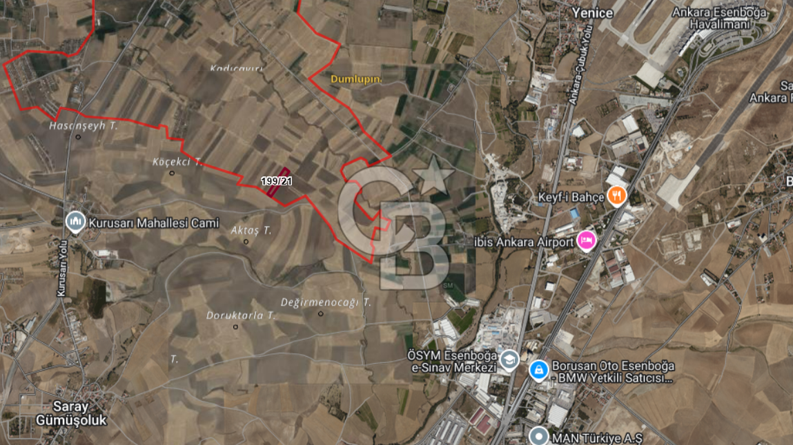 CB PREMIUM'DAN DUMLUPINAR MAHALLESİ'NDE İMARA YAKIN TEK TAPU TARLA