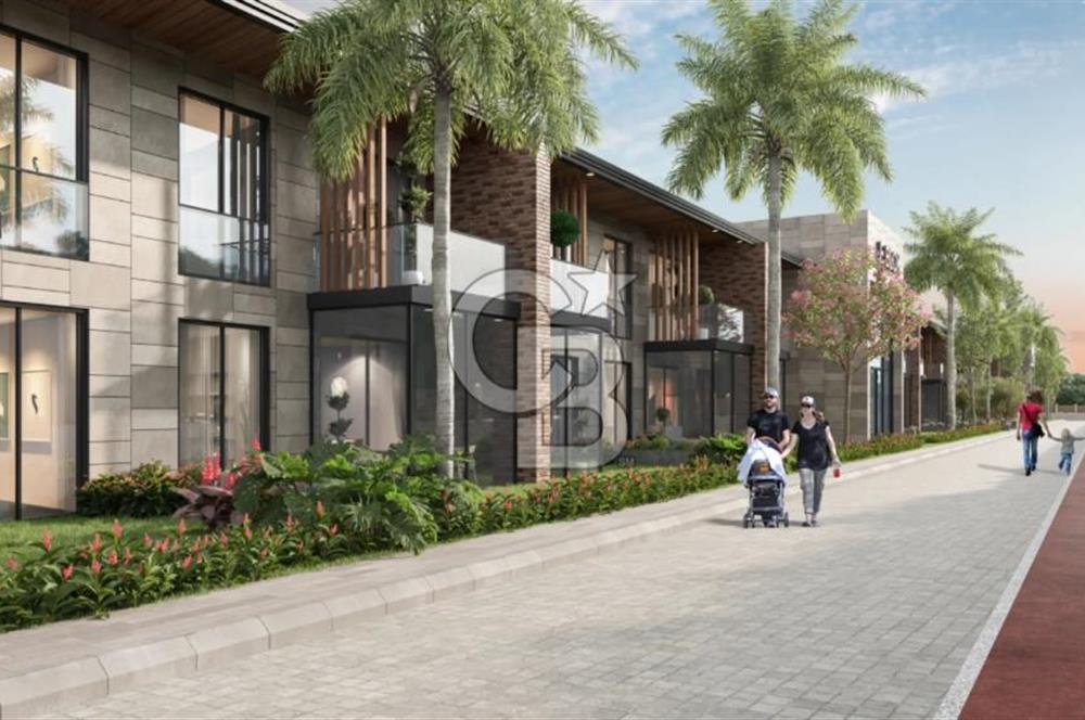 SUN CITY ANTALYADA BAHÇELİ, VİLLA KONFORUNDA 1+1 SATILIK DAİRE