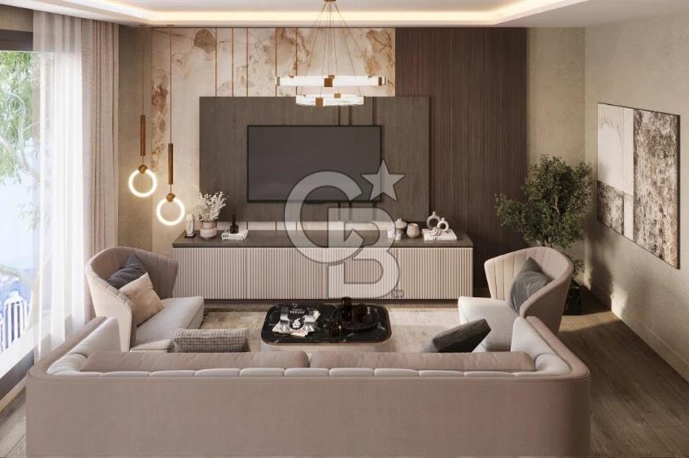 SUN CITY ANTALYADA BAHÇELİ, VİLLA KONFORUNDA 1+1 SATILIK DAİRE