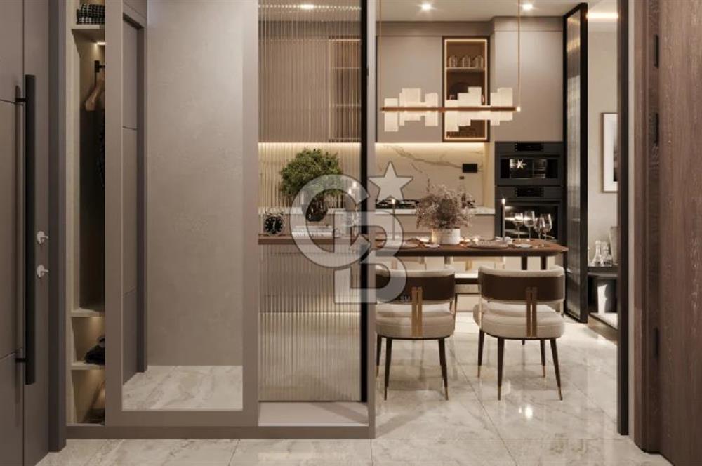 SUN CITY ANTALYADA BAHÇELİ, VİLLA KONFORUNDA 1+1 SATILIK DAİRE