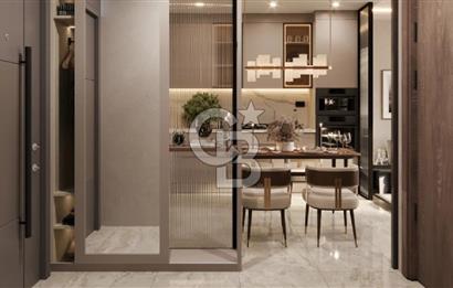 SUN CITY ANTALYADA BAHÇELİ, VİLLA KONFORUNDA 1+1 SATILIK DAİRE