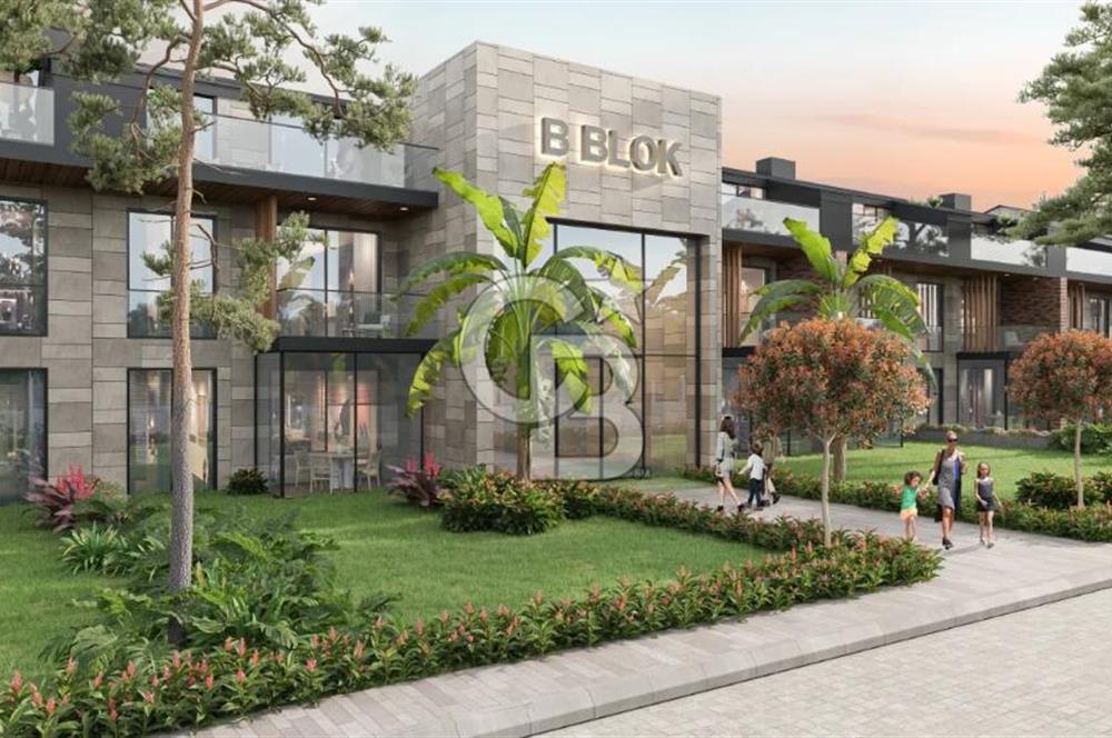 SUN CITY ANTALYADA BAHÇELİ, VİLLA KONFORUNDA 1+1 SATILIK DAİRE