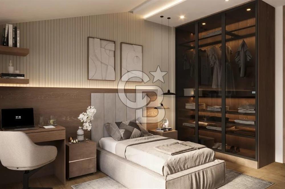 SUN CITY ANTALYADA BAHÇELİ, VİLLA KONFORUNDA 1+1 SATILIK DAİRE