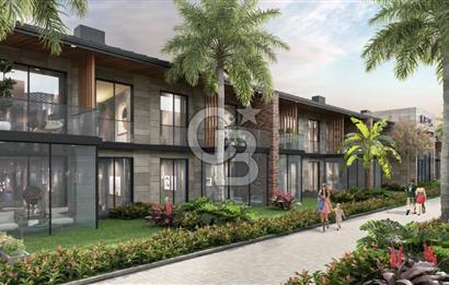 SUN CITY ANTALYADA BAHÇELİ, VİLLA KONFORUNDA 1+1 SATILIK DAİRE