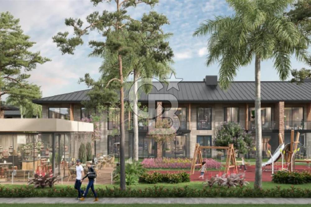 SUN CITY ANTALYADA BAHÇELİ, VİLLA KONFORUNDA 1+1 SATILIK DAİRE