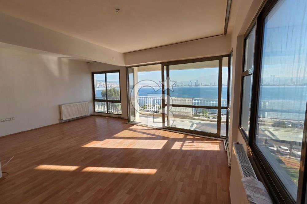 İzmir Karşıyaka Yalısında Satılık Ful Deniz manzaralı 3+1 Daire