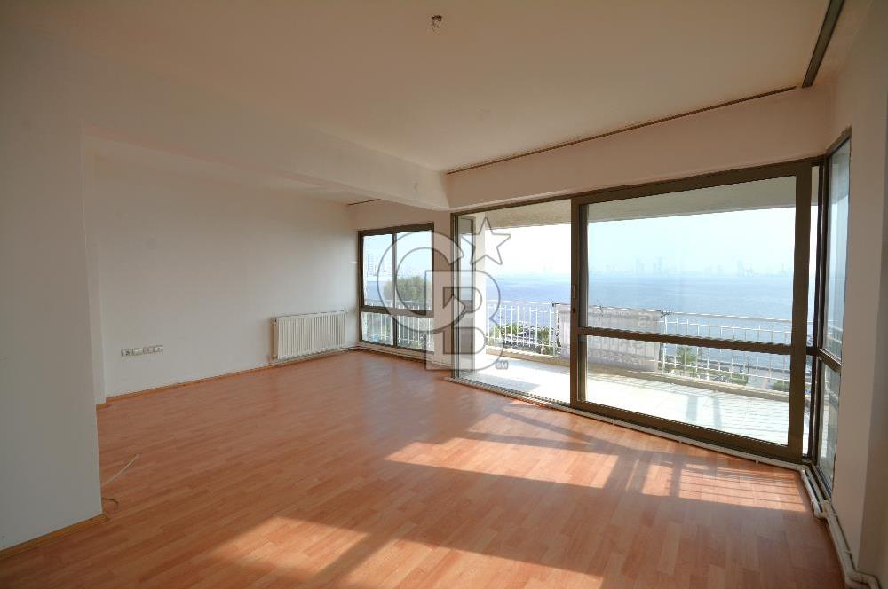 İzmir Karşıyaka Yalısında Satılık Ful Deniz manzaralı 3+1 Daire