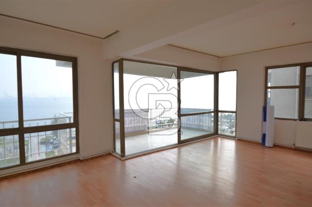 İzmir Karşıyaka Yalısında Satılık Ful Deniz manzaralı 3+1 Daire