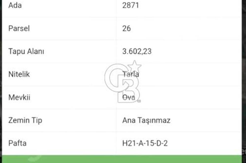 CB BLACK'TAN MUDANYA YALIÇİFTLİK'TE YOLA PARSEL TARLA