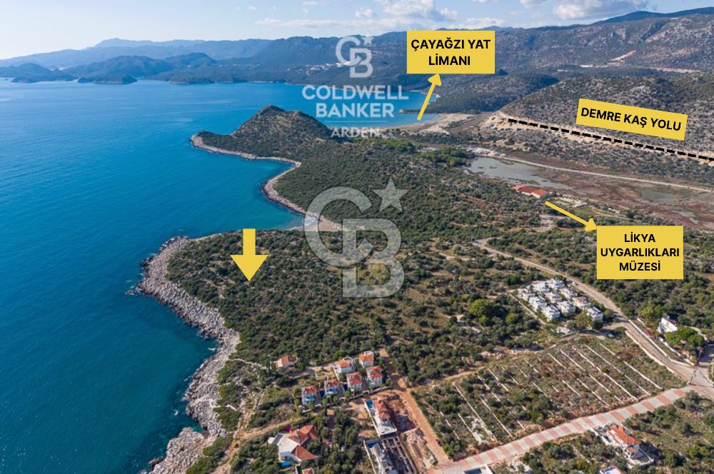 CB ARDEN den DEMRE KUMDAĞI nda DENİZ MANZARALI SATILIK ARSALAR