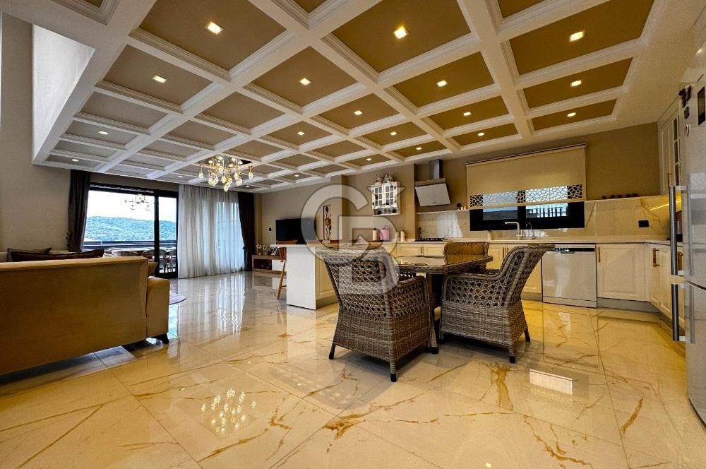 ŞİLE ÇAVUŞ'TA 7+1 HAVUZLU TRİPLEKS LÜKS VİLLA